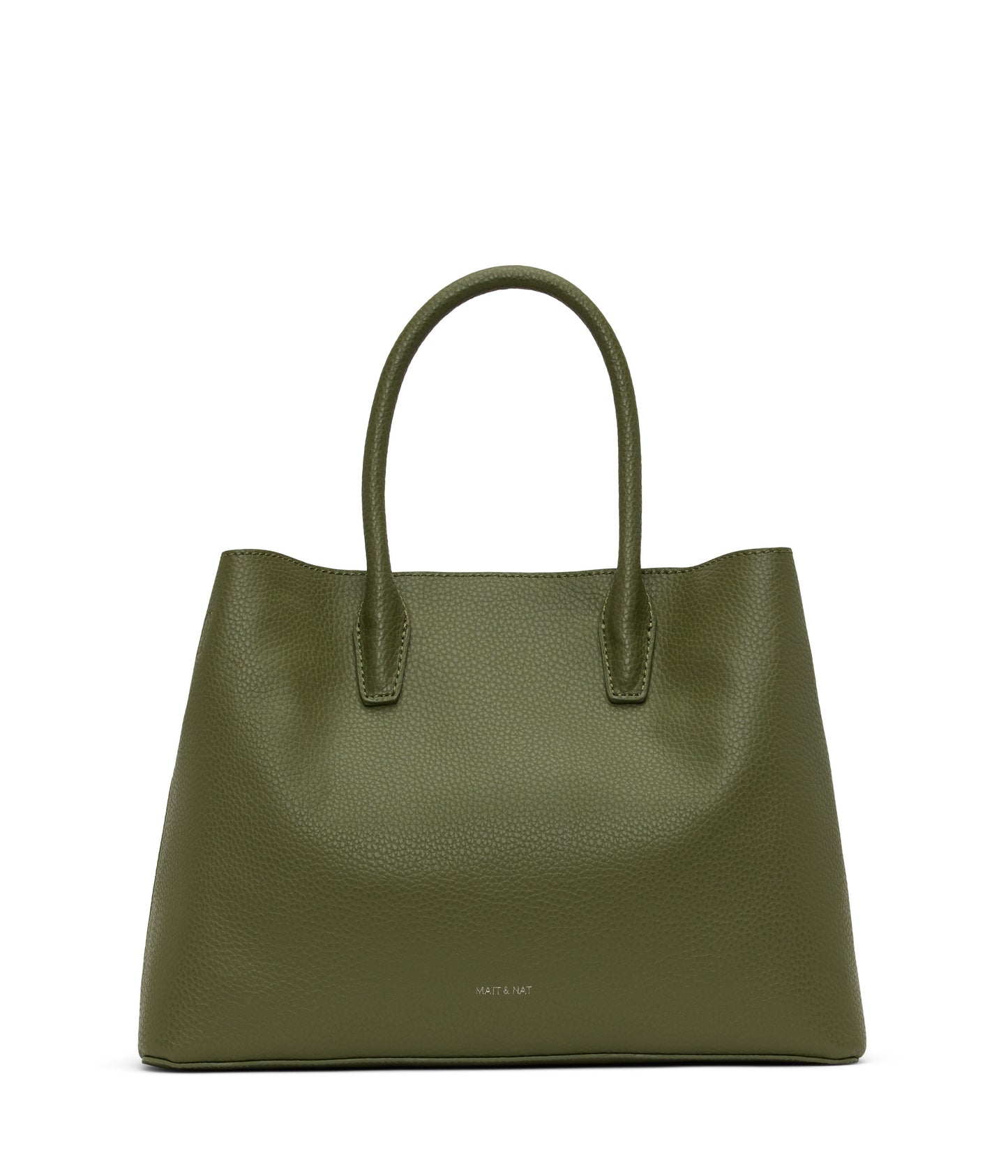 KRISTASM Small Vegan Satchel - Purity | Color: Green - variant::meadow