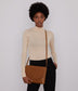 RIYA Vegan Clutch - Vintage | Color: Brown - variant::chili