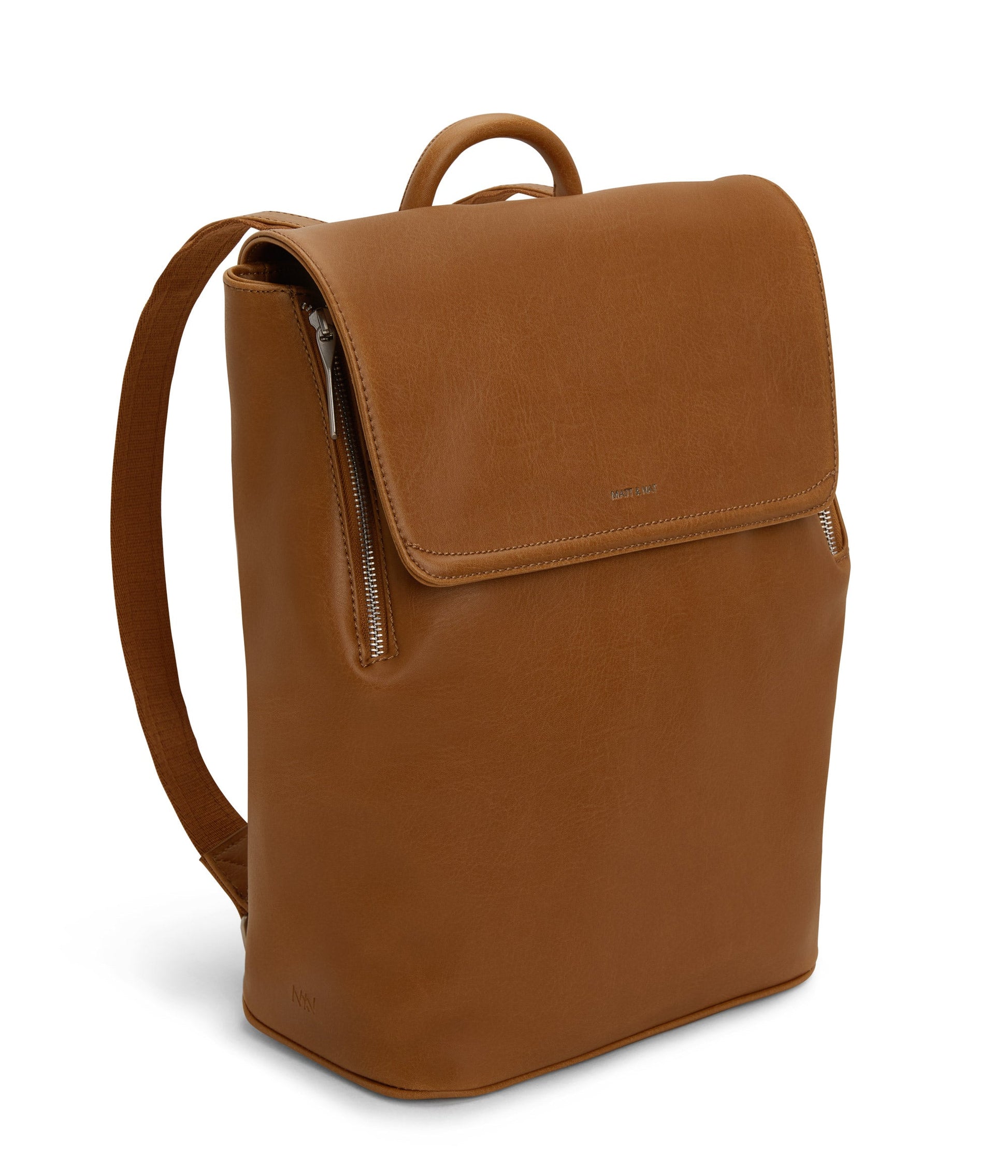 FABI Mini Vegan Backpack - Vintage | Color: Brown - variant::chili