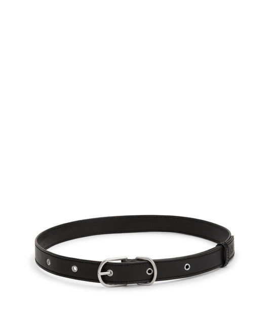 PARO Women's Vegan D-Ring Belt | Color: Black - variant::black