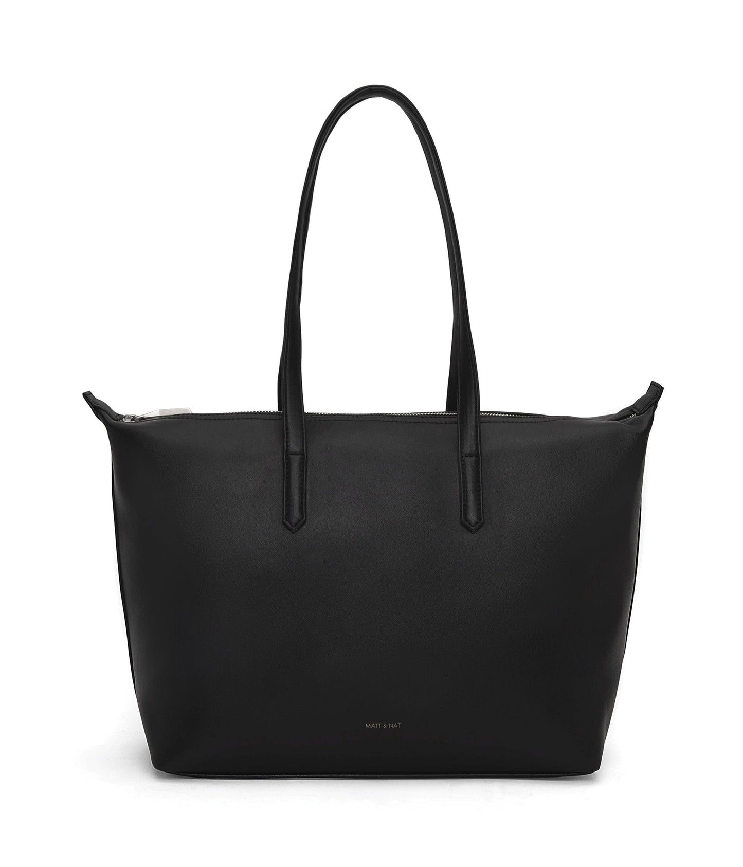 ABBI Vegan Tote Bag - Loom | Color: Black - variant::blacks