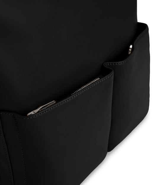 BERTA Vegan Tote Bag - Loom | Color: Black - variant::black