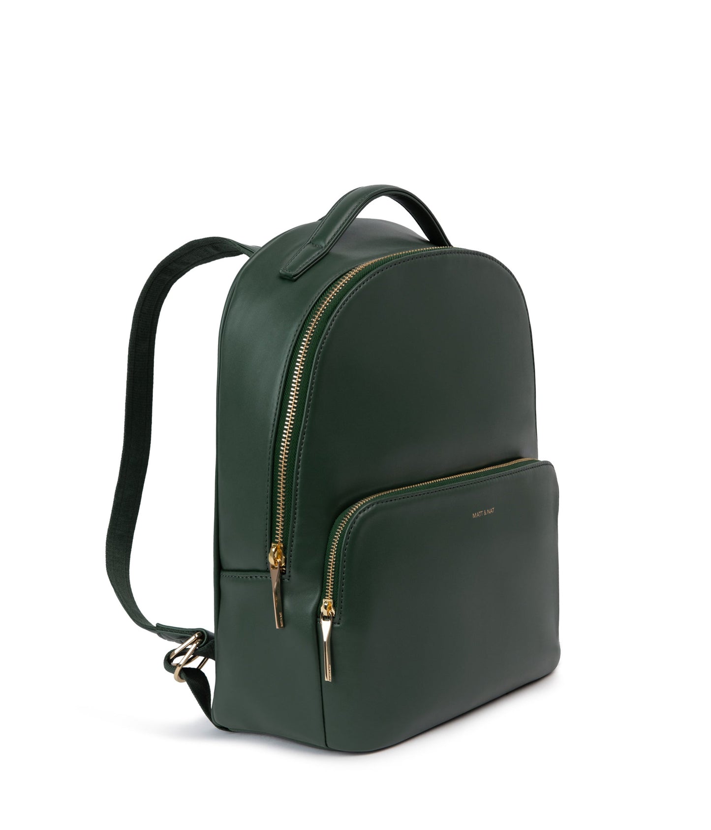 CAROSM Small Vegan Backpack - Loom | Color: Green - variant::vineyard