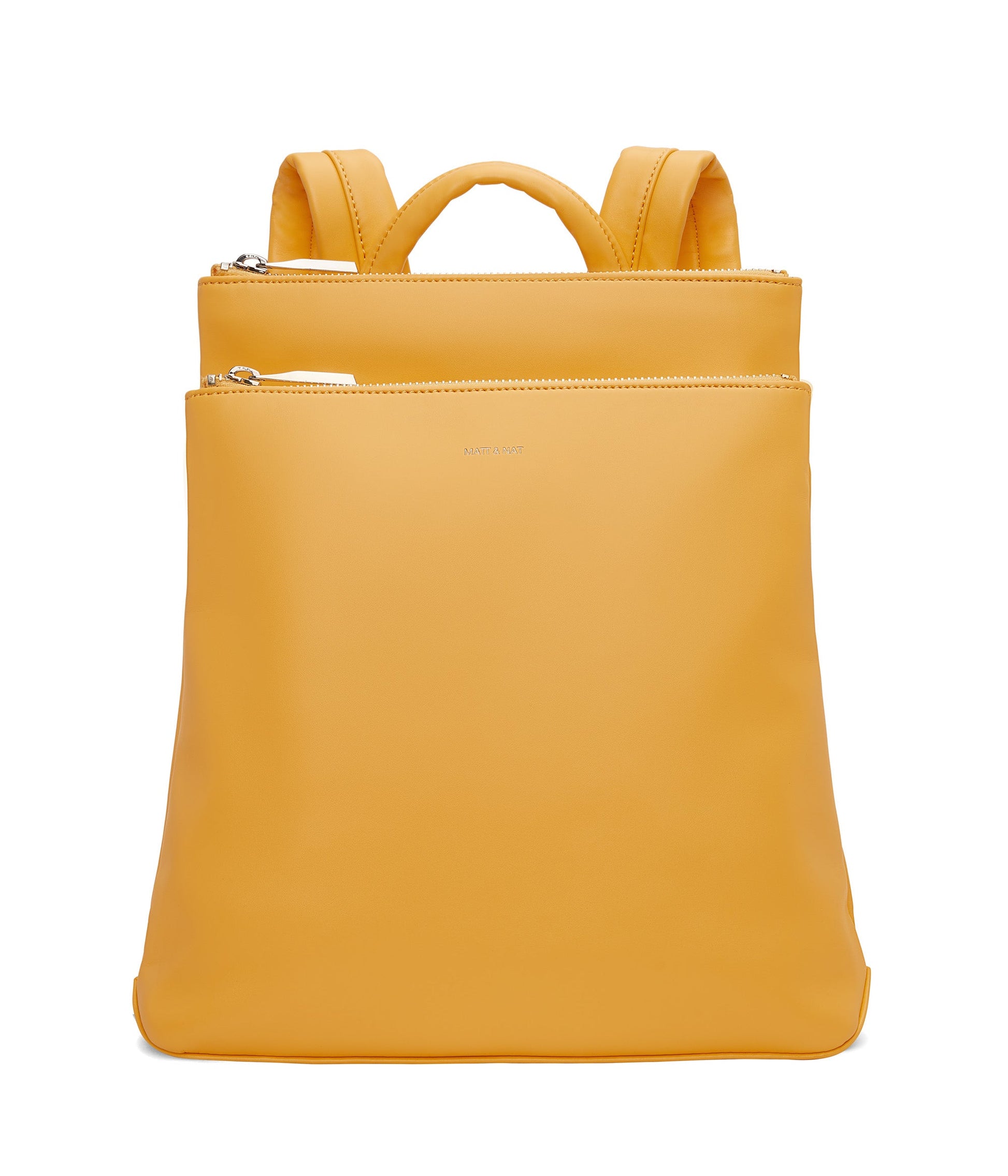NARA Vegan Backpack - Loom | Color: Yellow - variant::citrine