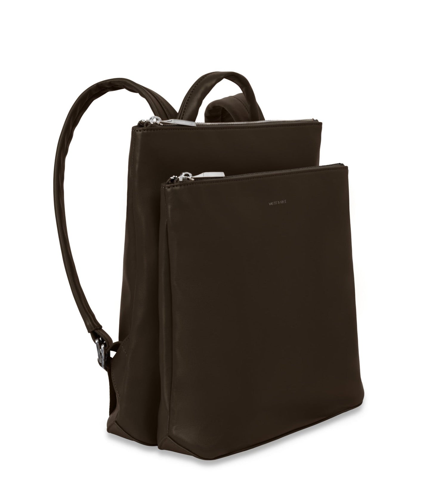NARA Vegan Backpack - Loom | Color: Brown - variant::espresso