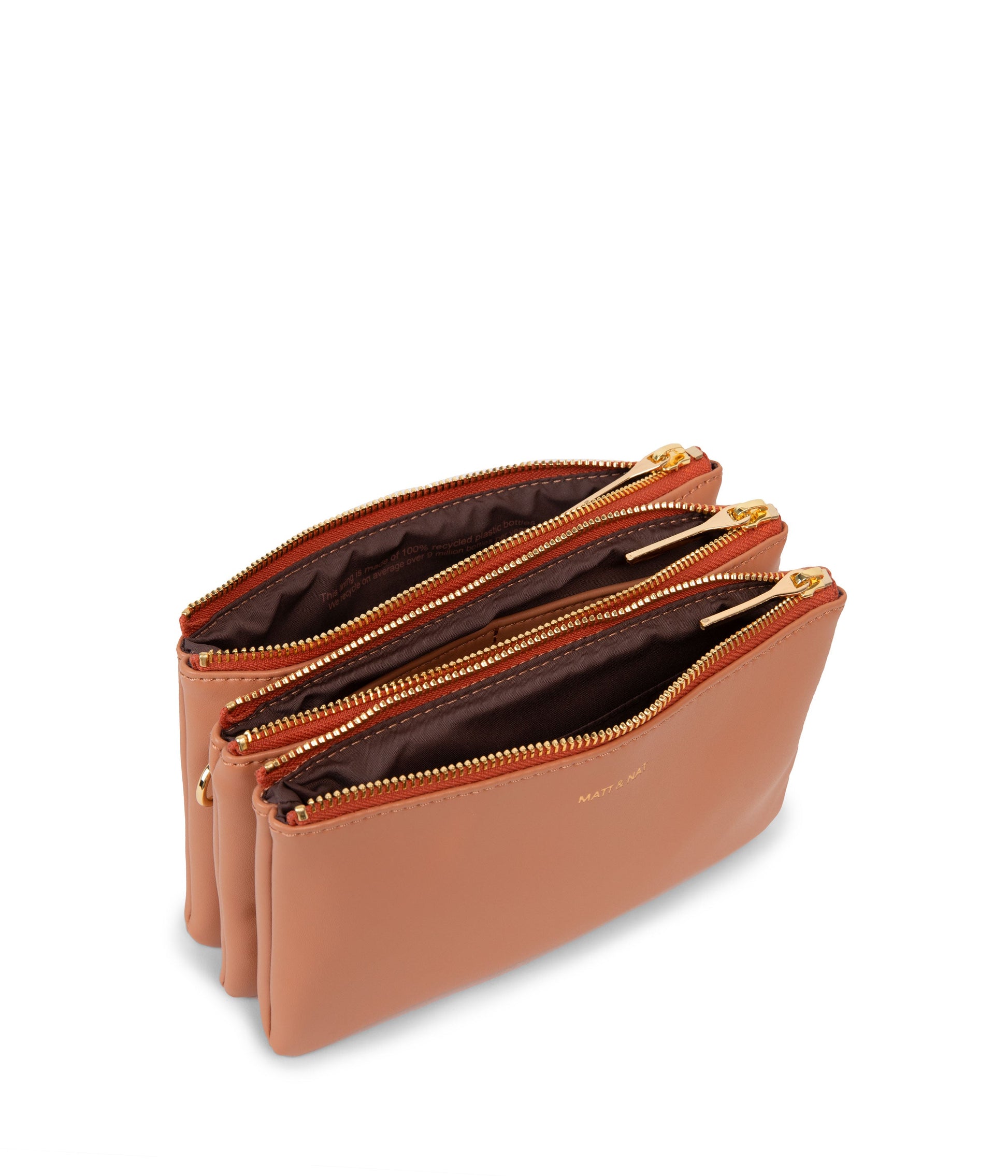 TRIPLET Vegan Crossbody Bag - Loom | Color: Pink - variant::fondant