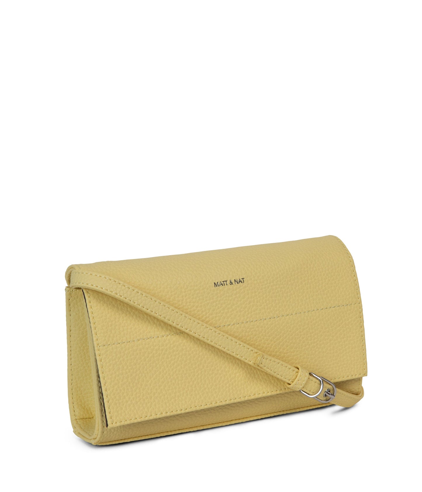 EMI Vegan Crossbody Bag - Purity | Color: Yellow - variant::daffodil