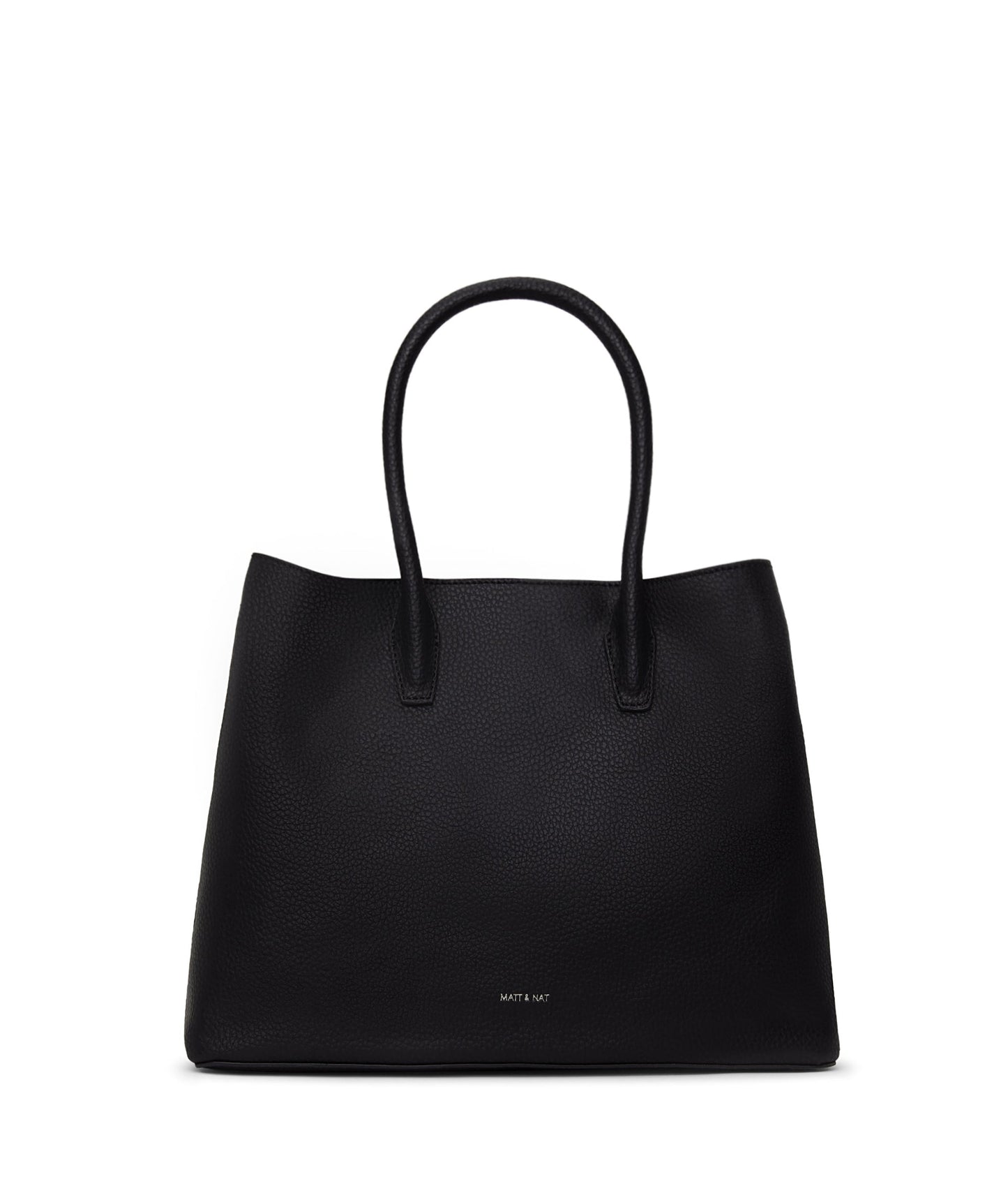 KRISTASM Small Vegan Satchel - Purity | Color: Black - variant::black