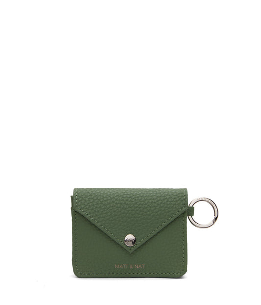 OZMA Vegan Coin Purse - Purity | Color: Green - variant::herb