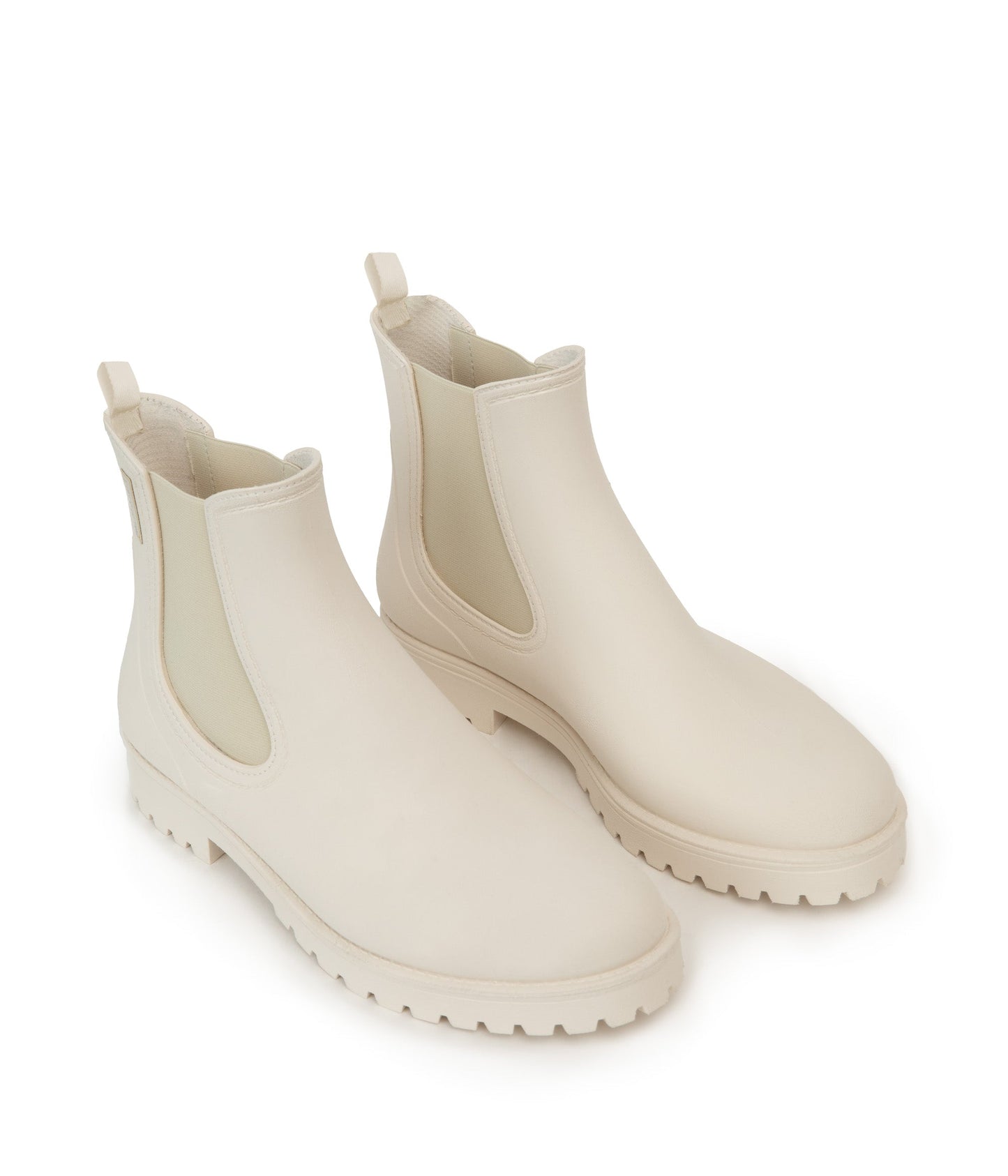 LANEY Women's Vegan Rain Boots | Color: Off White - variant::maofwh