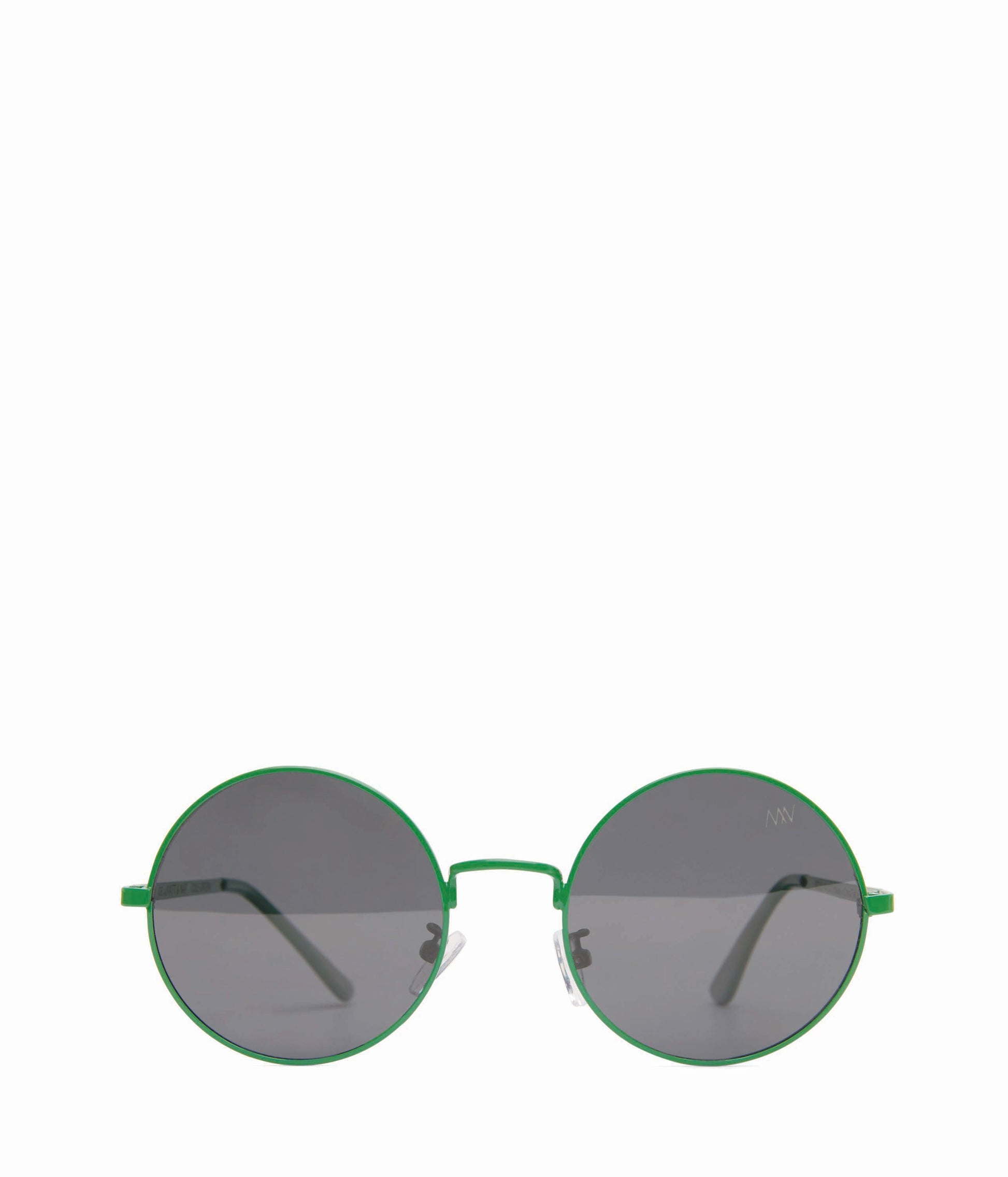 COLE Round Metal Sunglasses | Color: Green - variant::gresmo