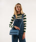 DREWLG Large Vegan Crossbody Bag - Vintage | Color: White - variant::vanilla