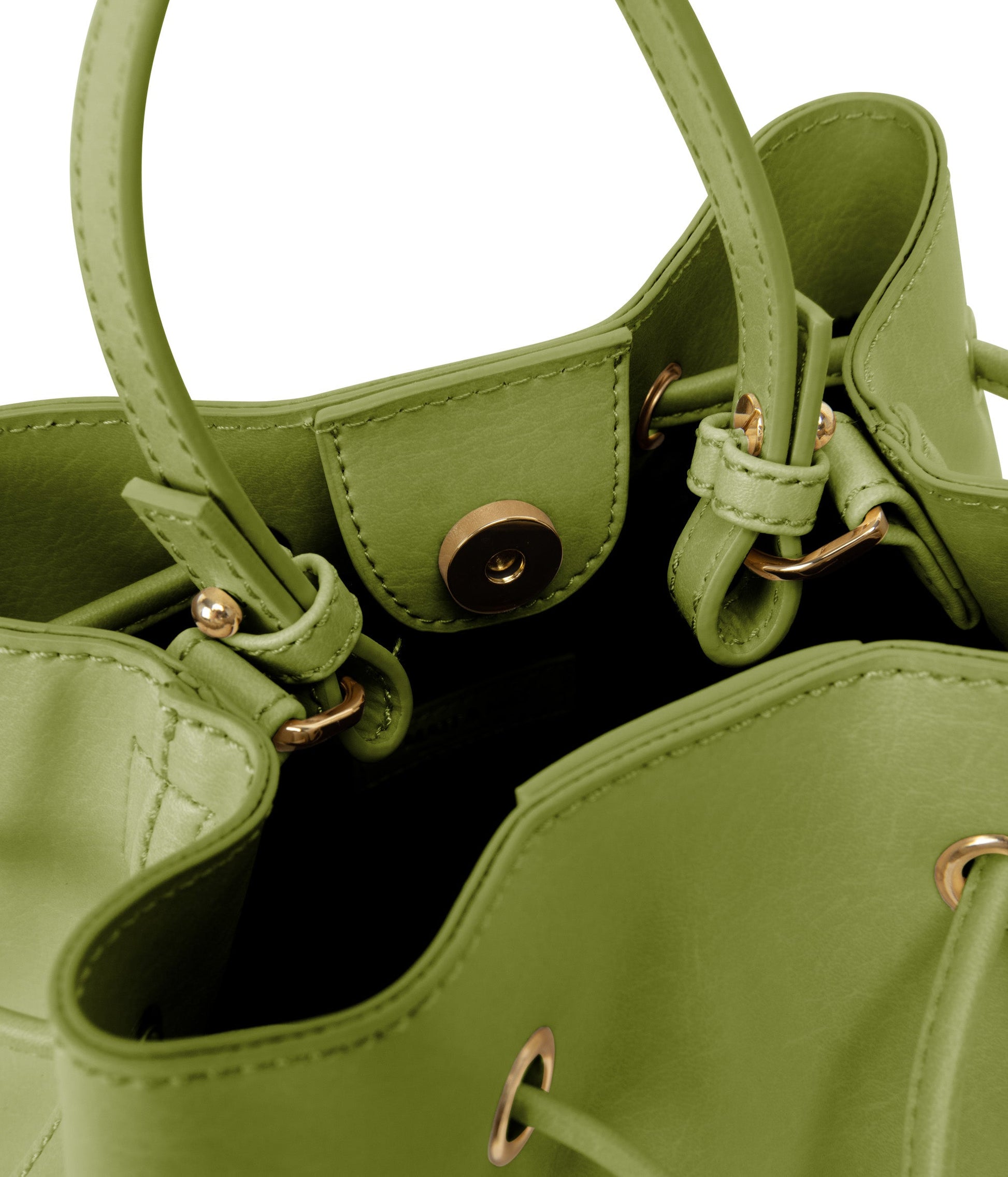 DUPONT Vegan Bucket Bag - Vintage | Color: Green - variant::frog