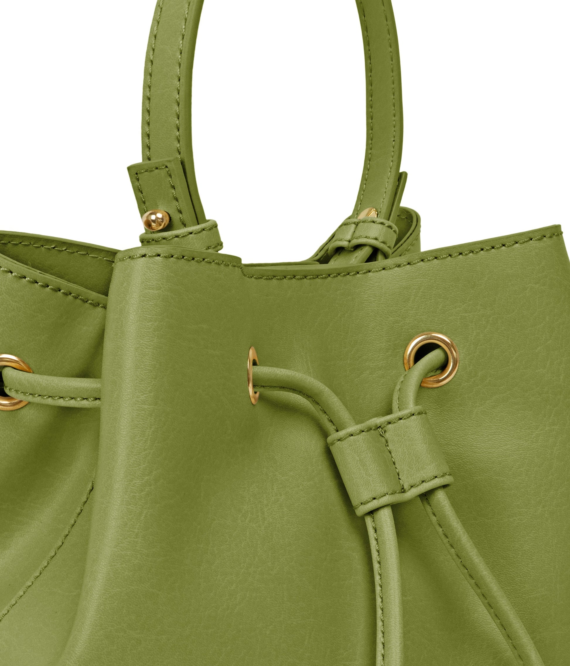 DUPONT Vegan Bucket Bag - Vintage | Color: Green - variant::frog