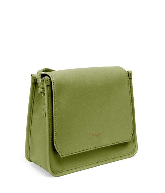 LEV Vegan Crossbody Bag - Vintage | Color: Green - variant::frog