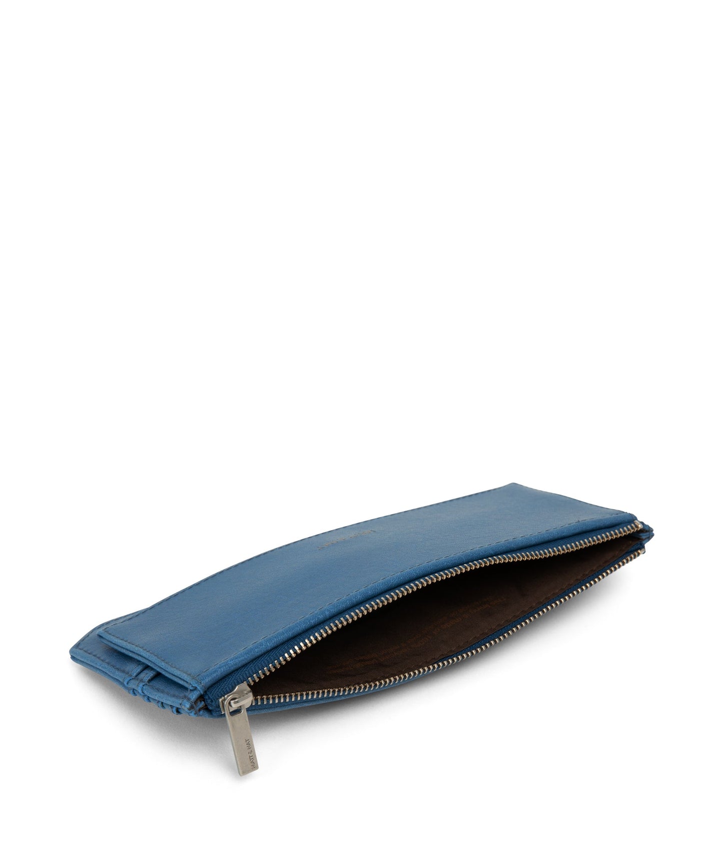 PERLA Vegan Flat Wallet - Vintage | Color: Blue - variant::bluejay