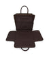 PERCIO Vegan Diaper Bag - Purity | Color: Brown - variant::chocolate