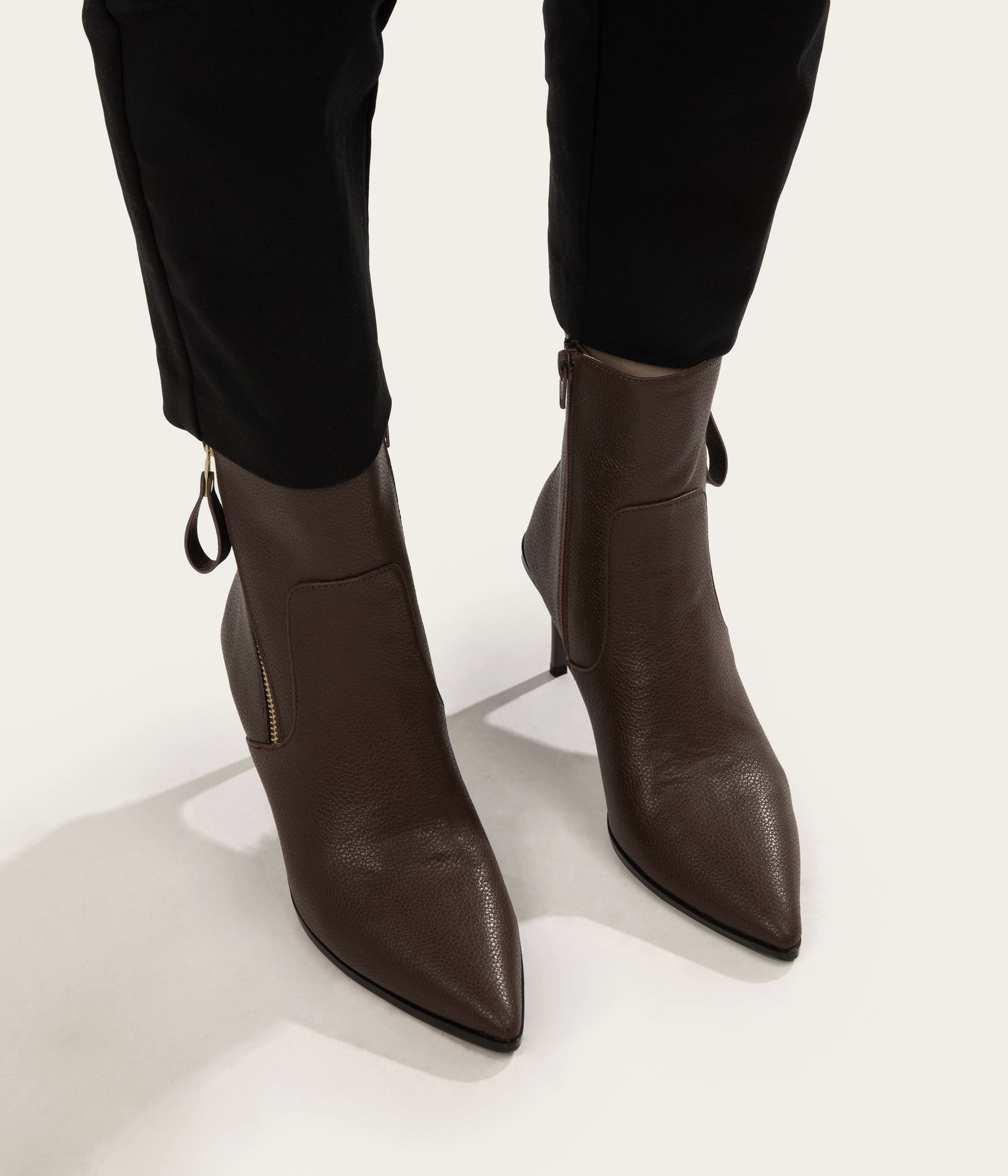 ALAIA Women's Vegan Boots | Color: Brown - variant::brown