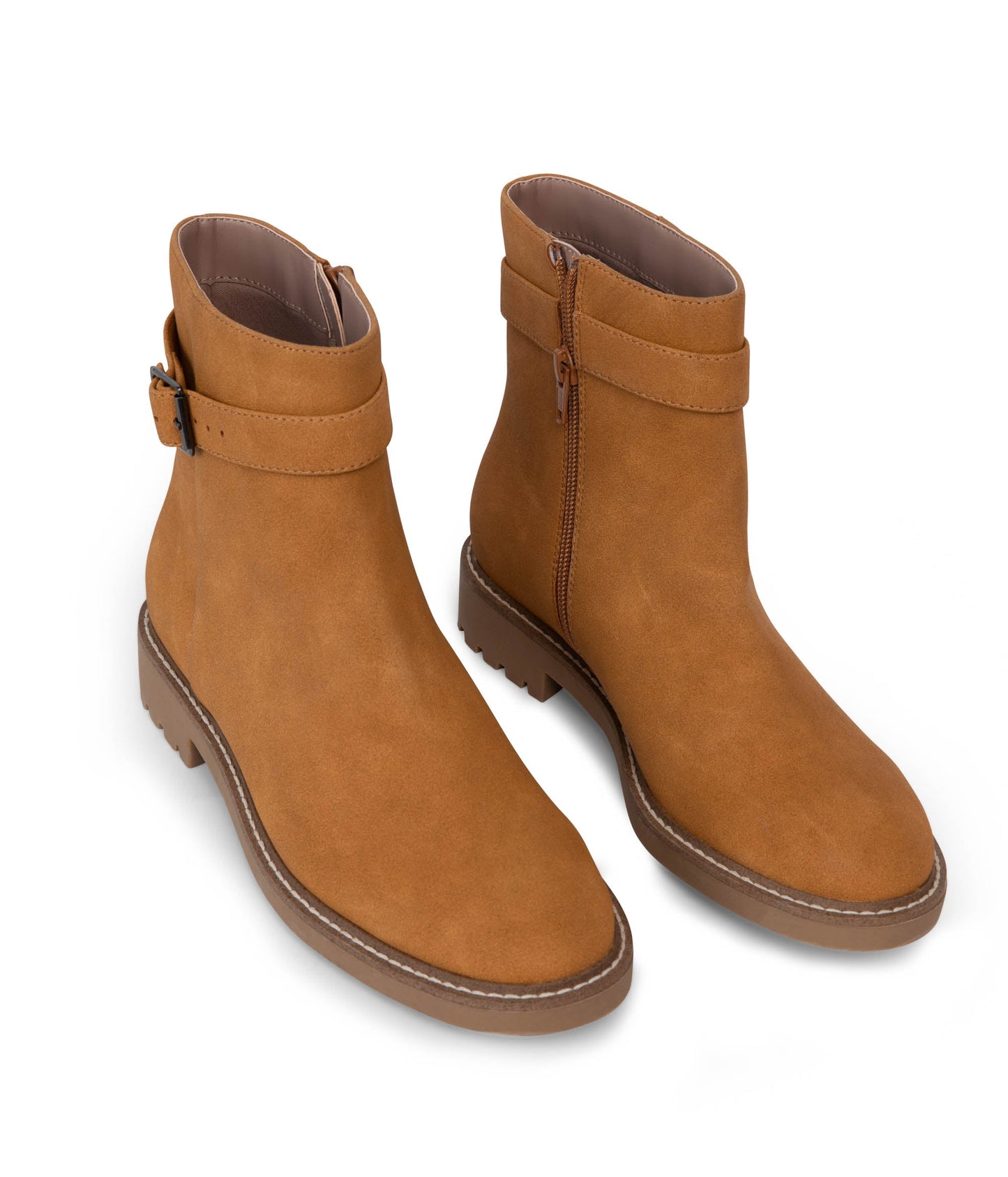 CHEA Women's Vegan Boots | Color: Brown - variant::chili
