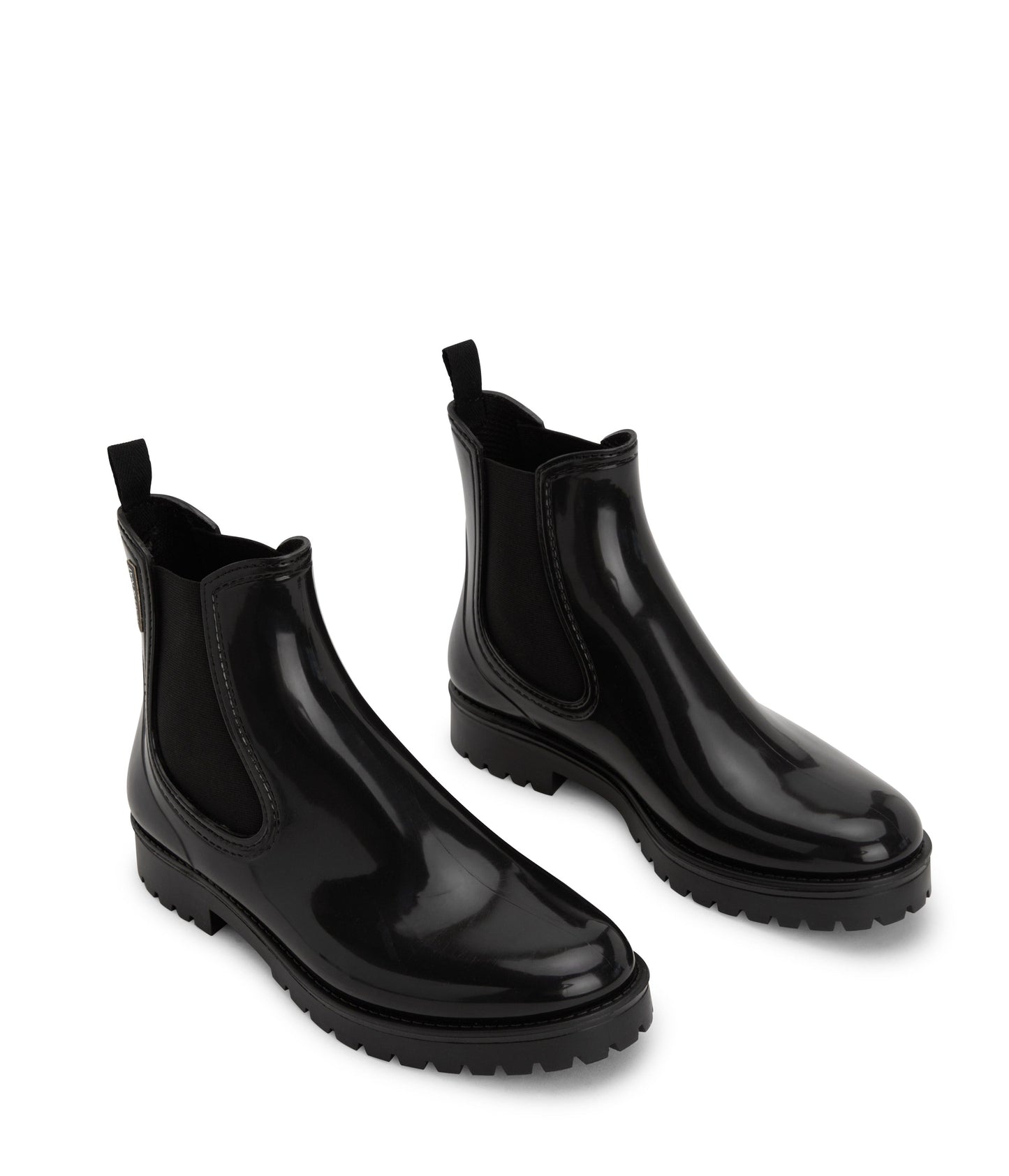 LANEY Women's Vegan Rain Boots | Color: Black - variant::black