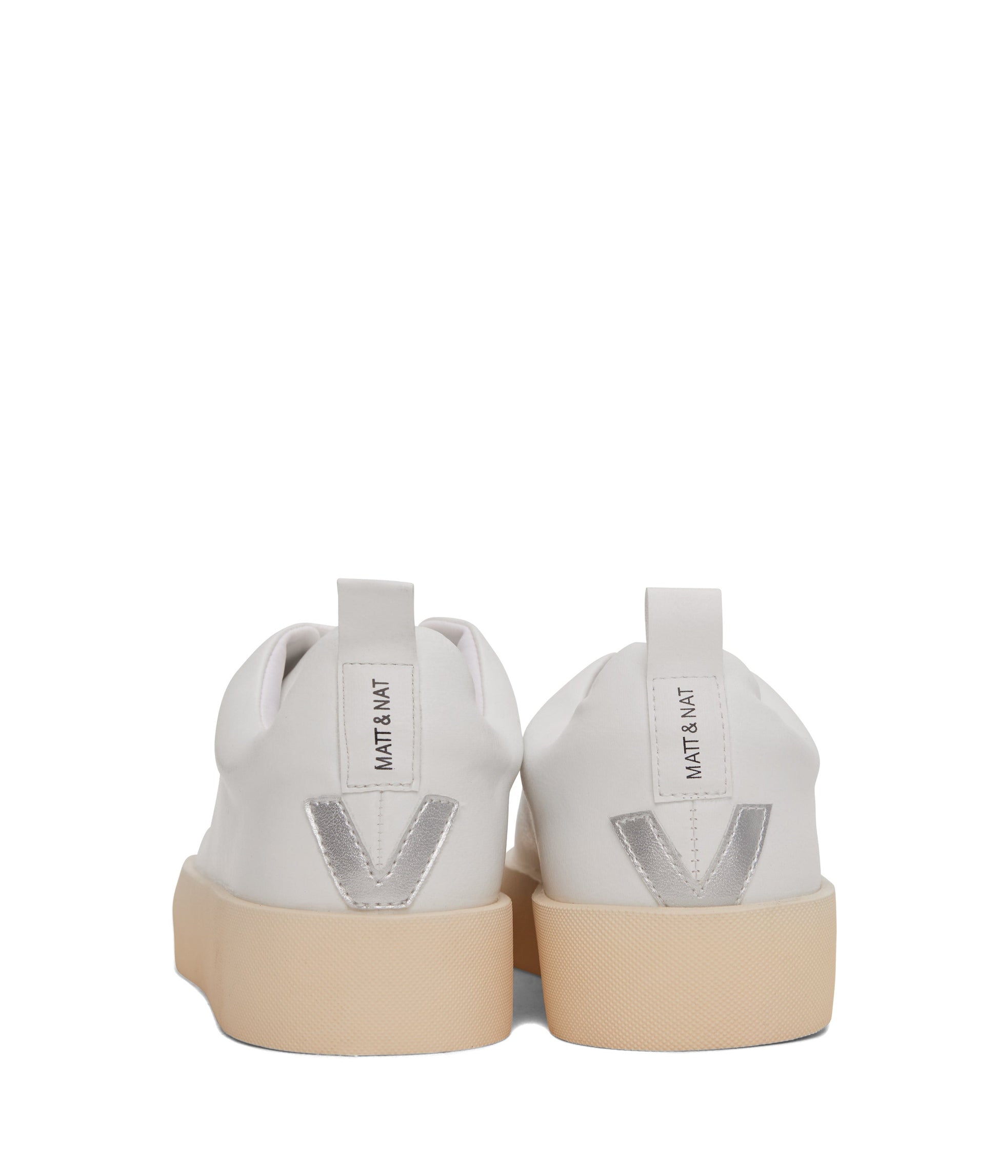 MARCI Women's Vegan Sneakers | Color: White - variant::white