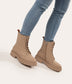 MAREE Women's Vegan Combat Boots | Color: White - variant::white