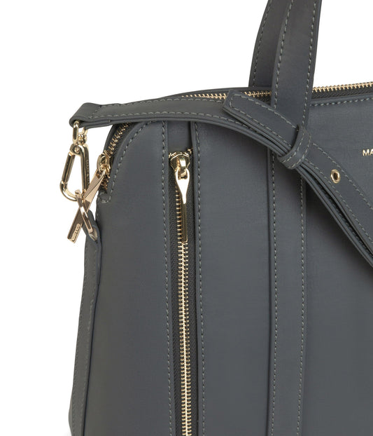 SONA Vegan Satchel - Arbor | Color: Grey - variant::mushroom