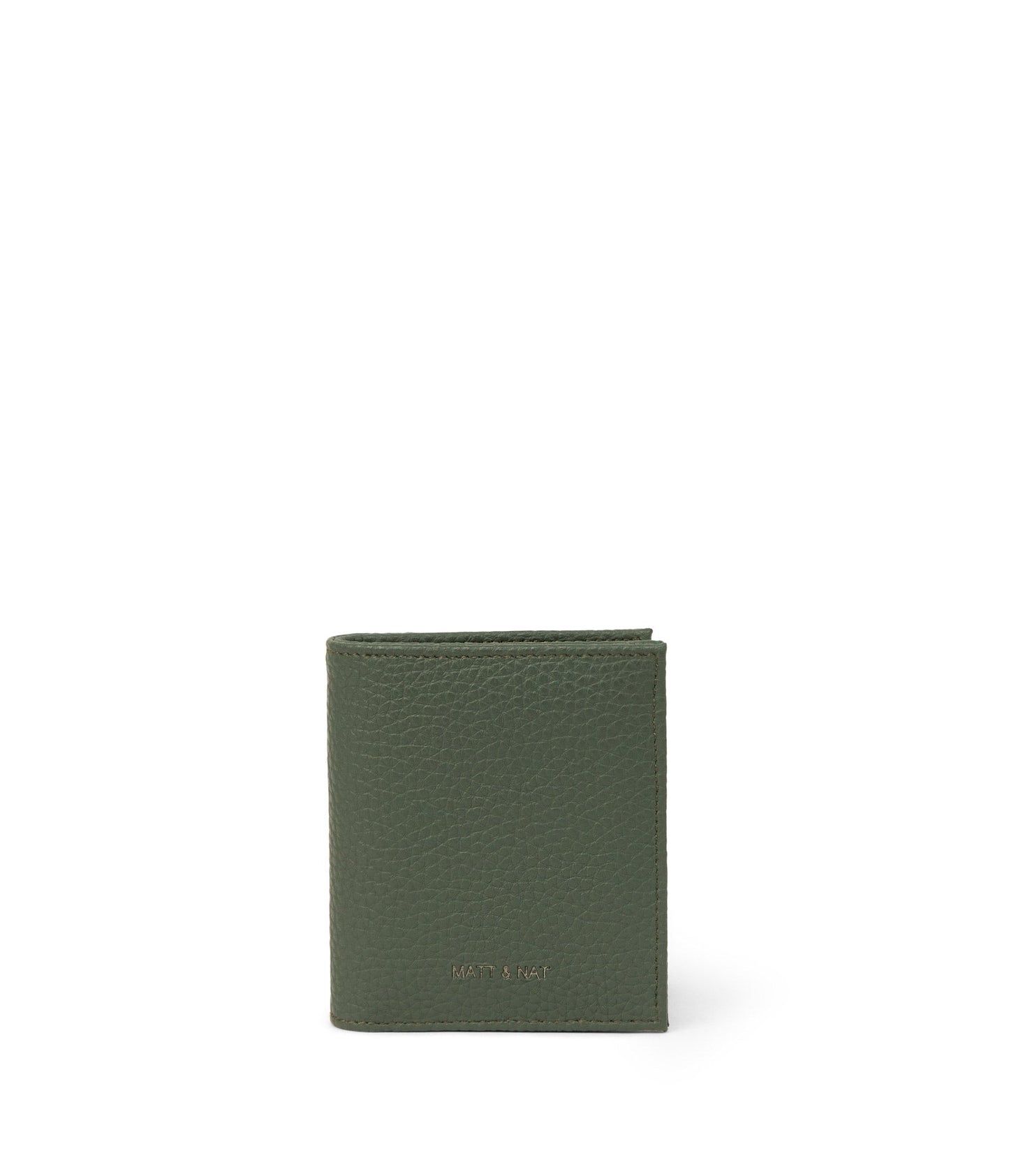GIO Vegan Folded Wallet - Purity | Color: Green - variant::forest