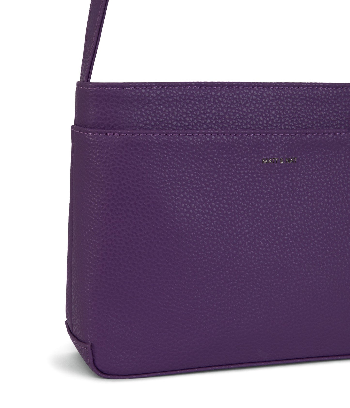 LUISA Vegan Shoulder Bag - Purity | Color: Purple - variant::violet