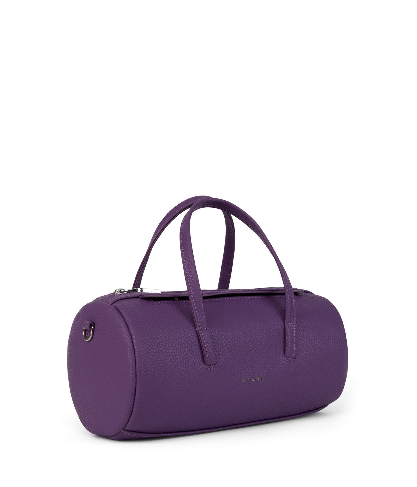 INES Vegan Barrel Bag - Purity | Color: Purple - variant::violet