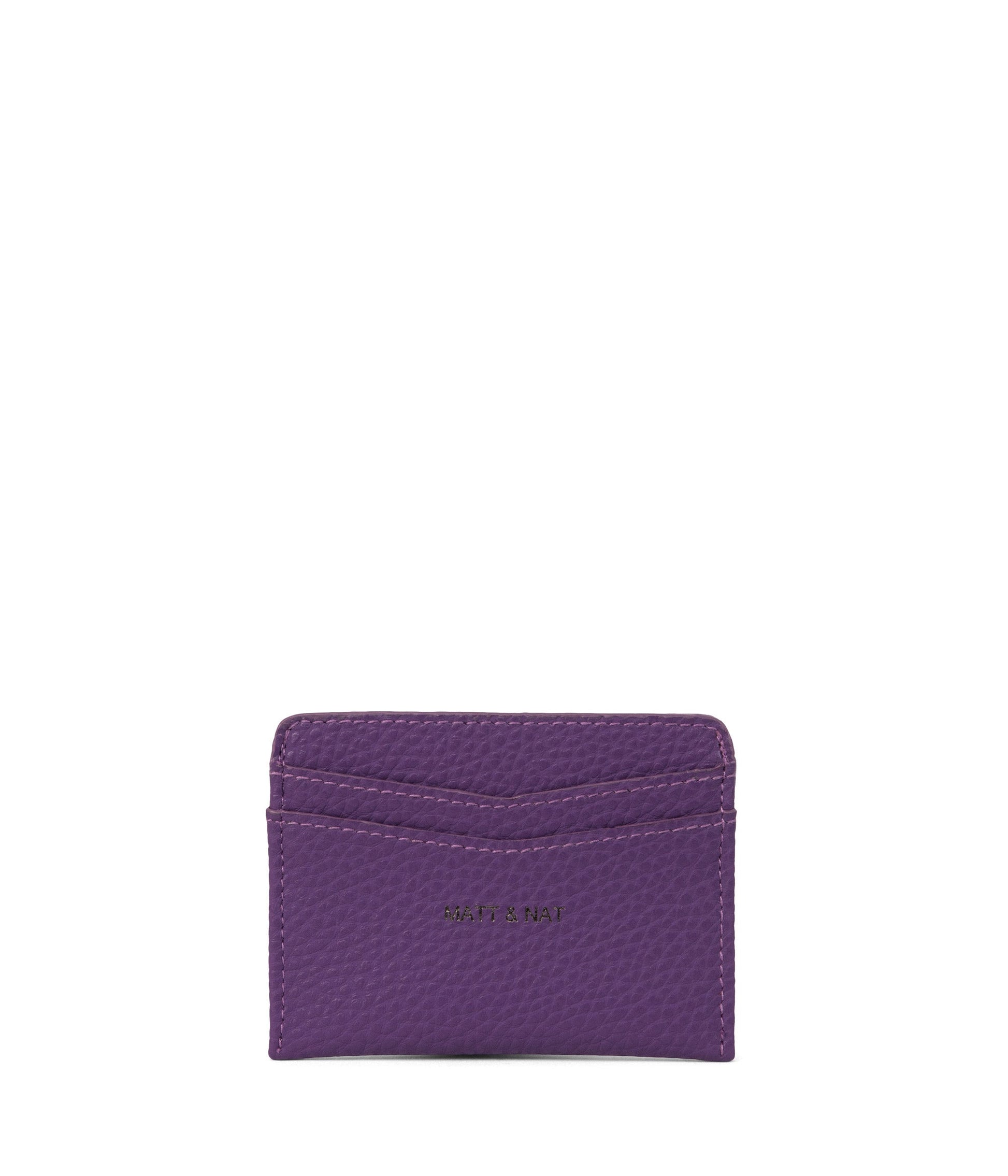 JUNYA Vegan Card Holder - Purity | Color: Purple - variant::violet
