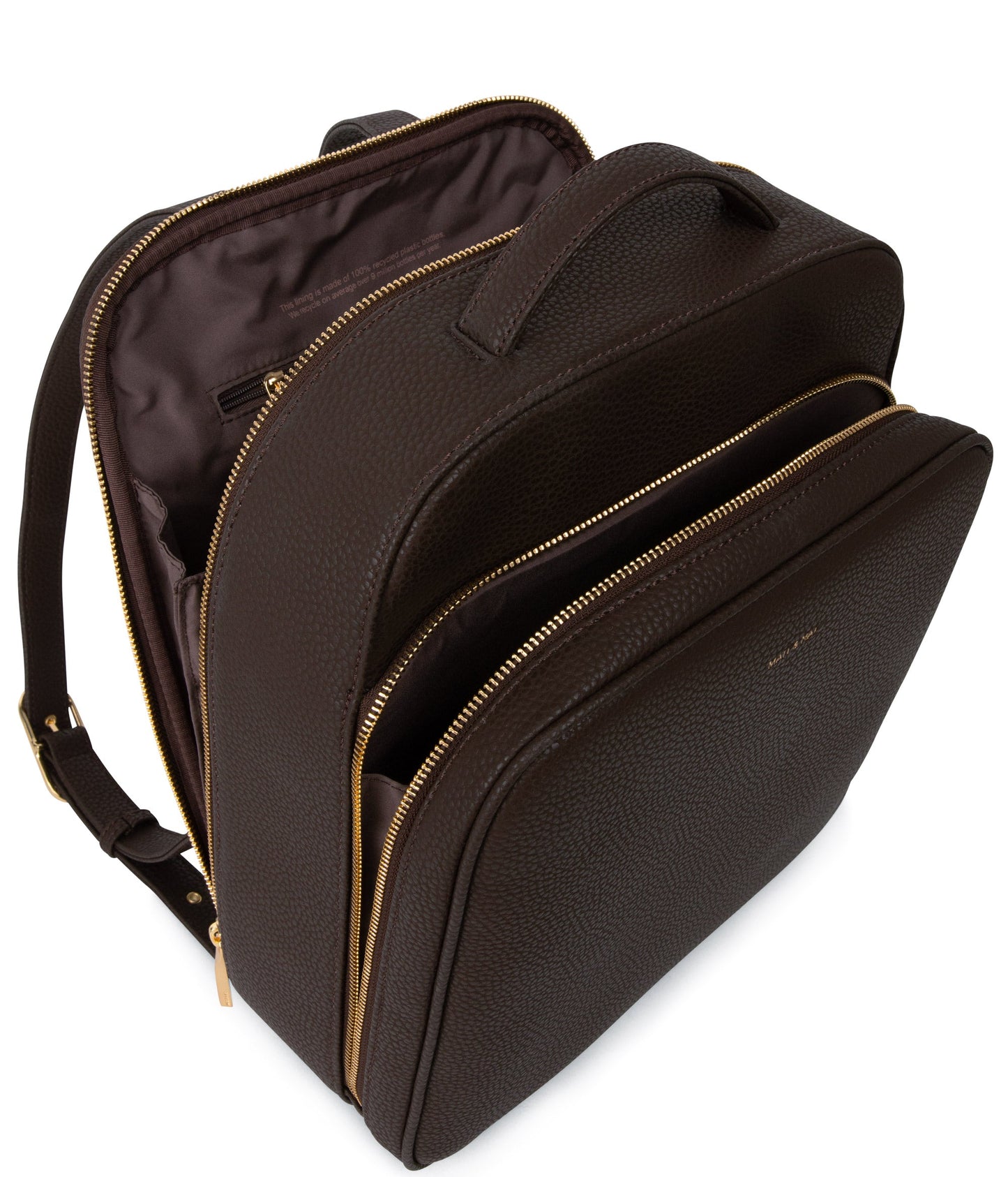 NAVA Vegan Backpack - Purity | Color: Brown - variant::truffle