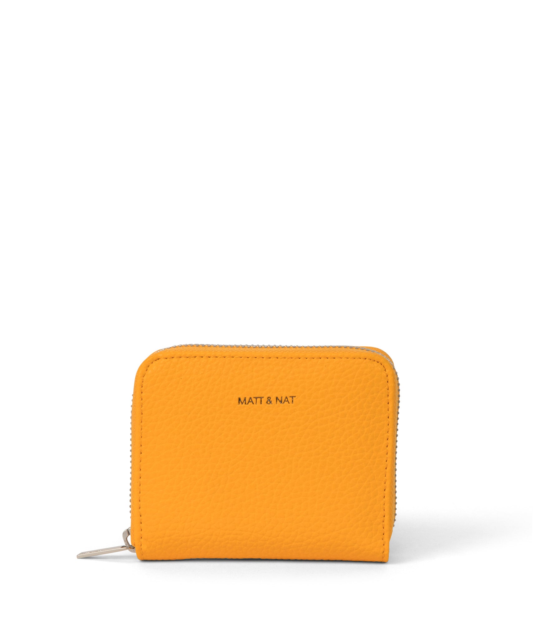 RUE Small Vegan Zip Wallet - Purity | Color: Orange - variant::arancia