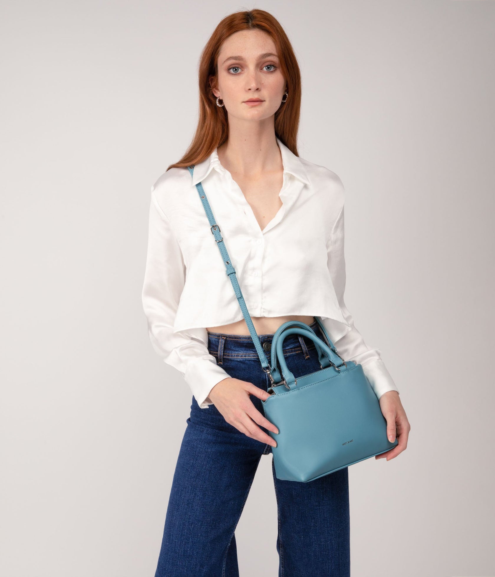 ATHENA Small Vegan Satchel - Sol | Matt & Nat Australia