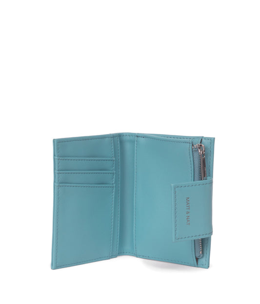 CRUISESM Small Vegan Wallet - Sol | Color: Blue - variant::canal