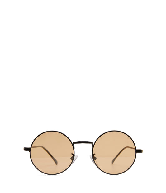 COLE SM Small Round Sunglasses | Color: Black, Orange - variant::mblora