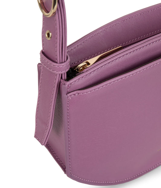 JENINE Vegan Shoulder Bag - Vintage | Color: Pink - variant::wisteria