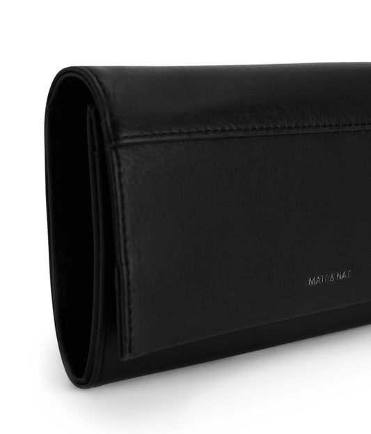 LETTE Vegan Wallet Crossbody Bag - Vintage | Color: Black - variant::black