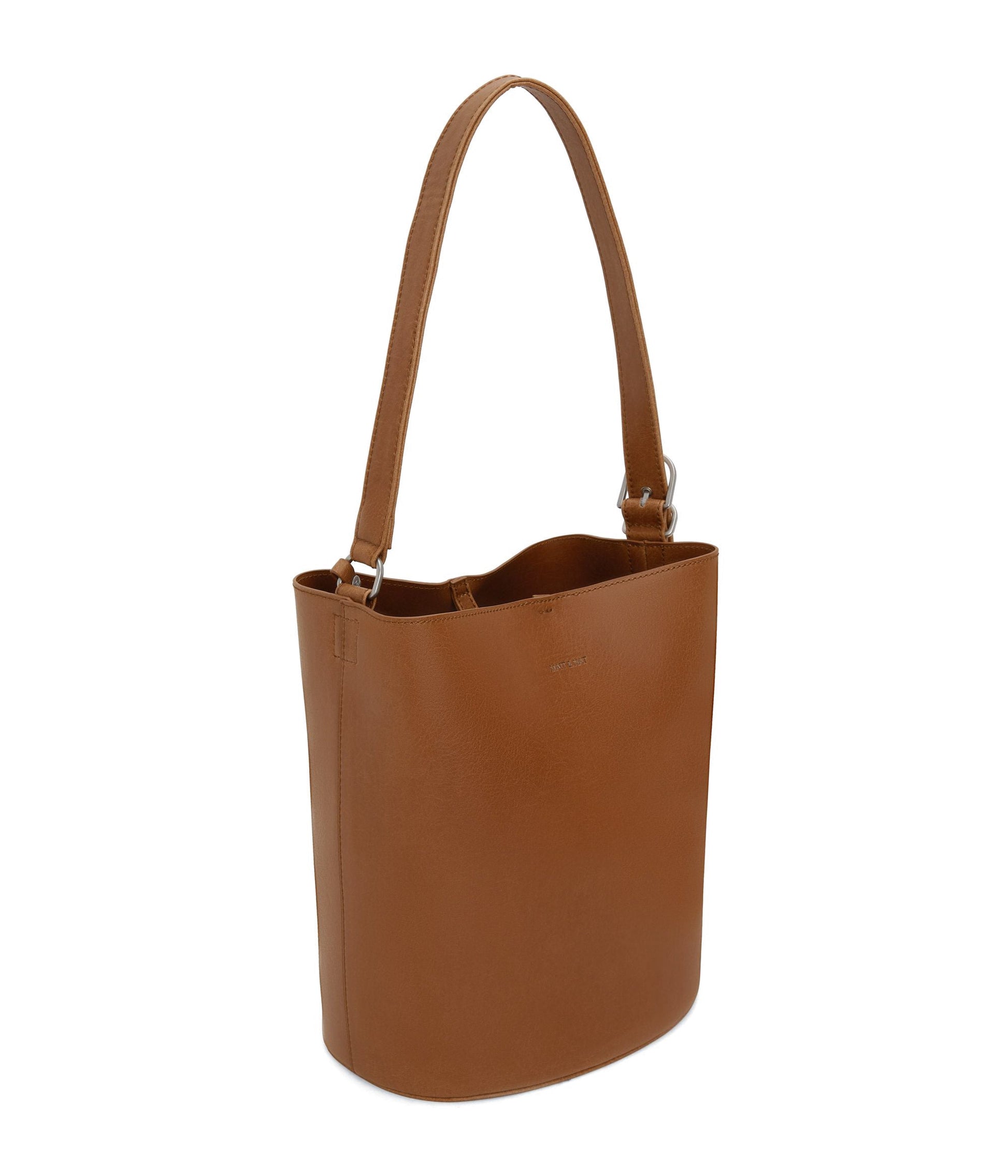 AZUR Vegan Bucket Bag - Vintage | Color: Brown - variant::chili