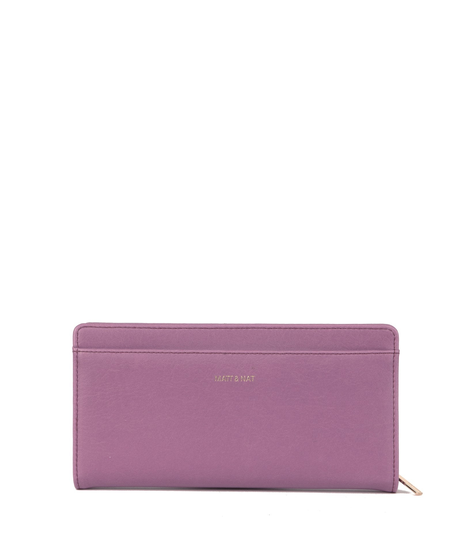 WEBBER Vegan Wallet - Vintage | Color: Pink - variant::wisteria