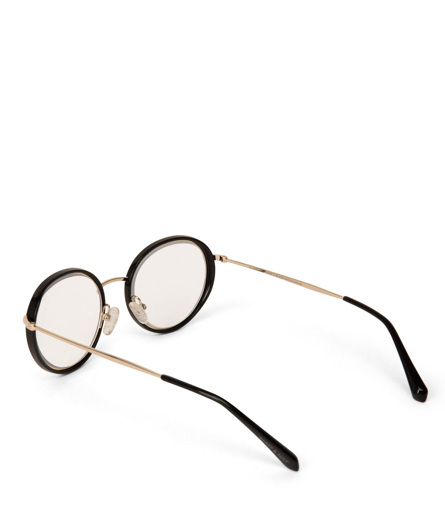 AYME-3 Recycled Round Reading Glasses | Color: Black - variant::black