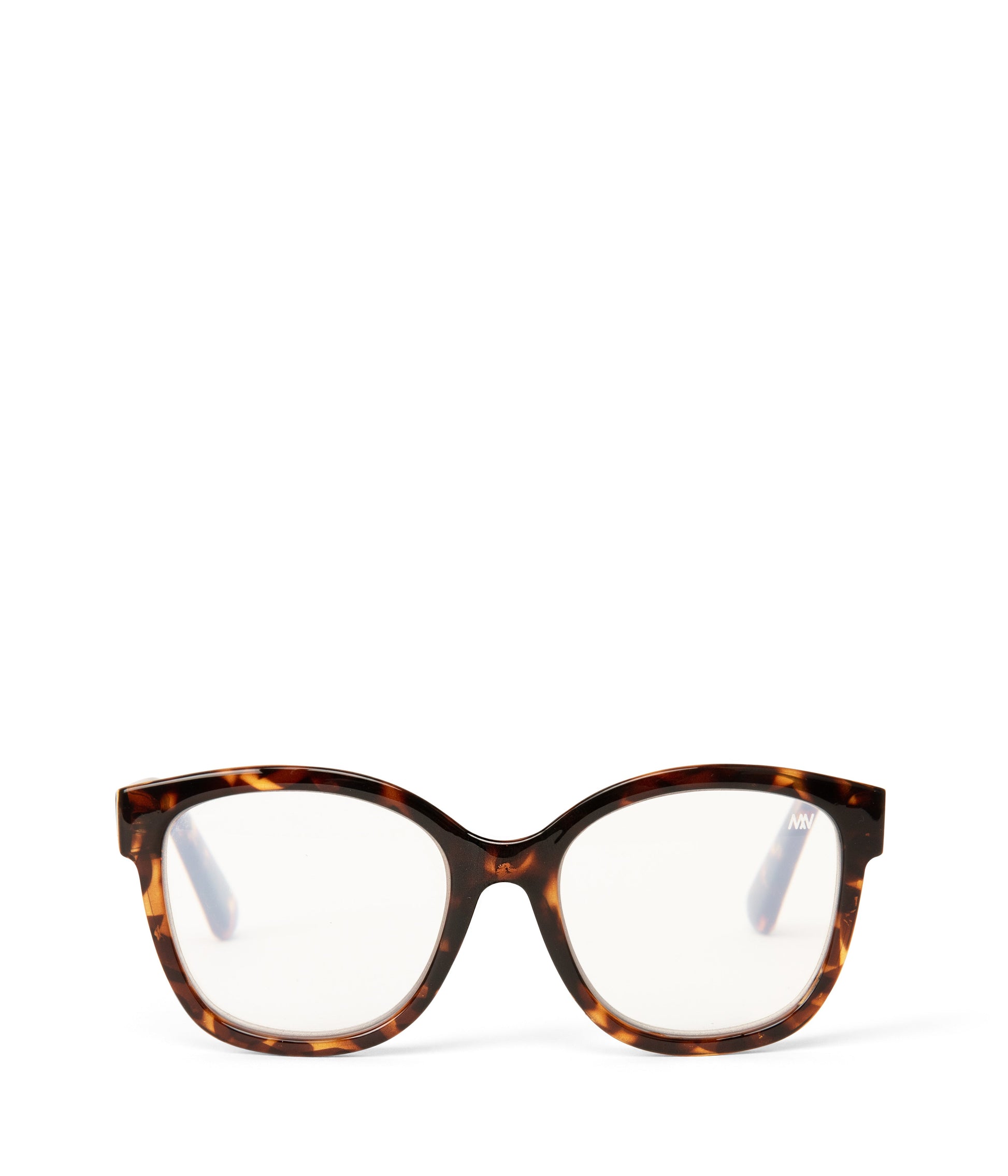 CLEA-3 Recycled Wayfarer Reading Glasses | Color: Brown - variant::brown