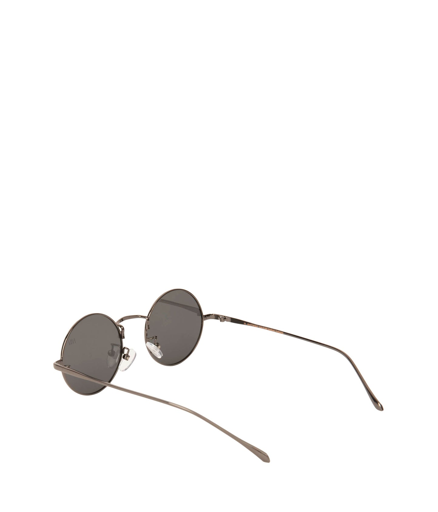 COLE SM Small Round Sunglasses | Color: Black - variant::smoke