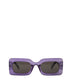IVVY-2 Recycled Rectangle Sunglasses | Color: Purple, Grey - variant::lilac