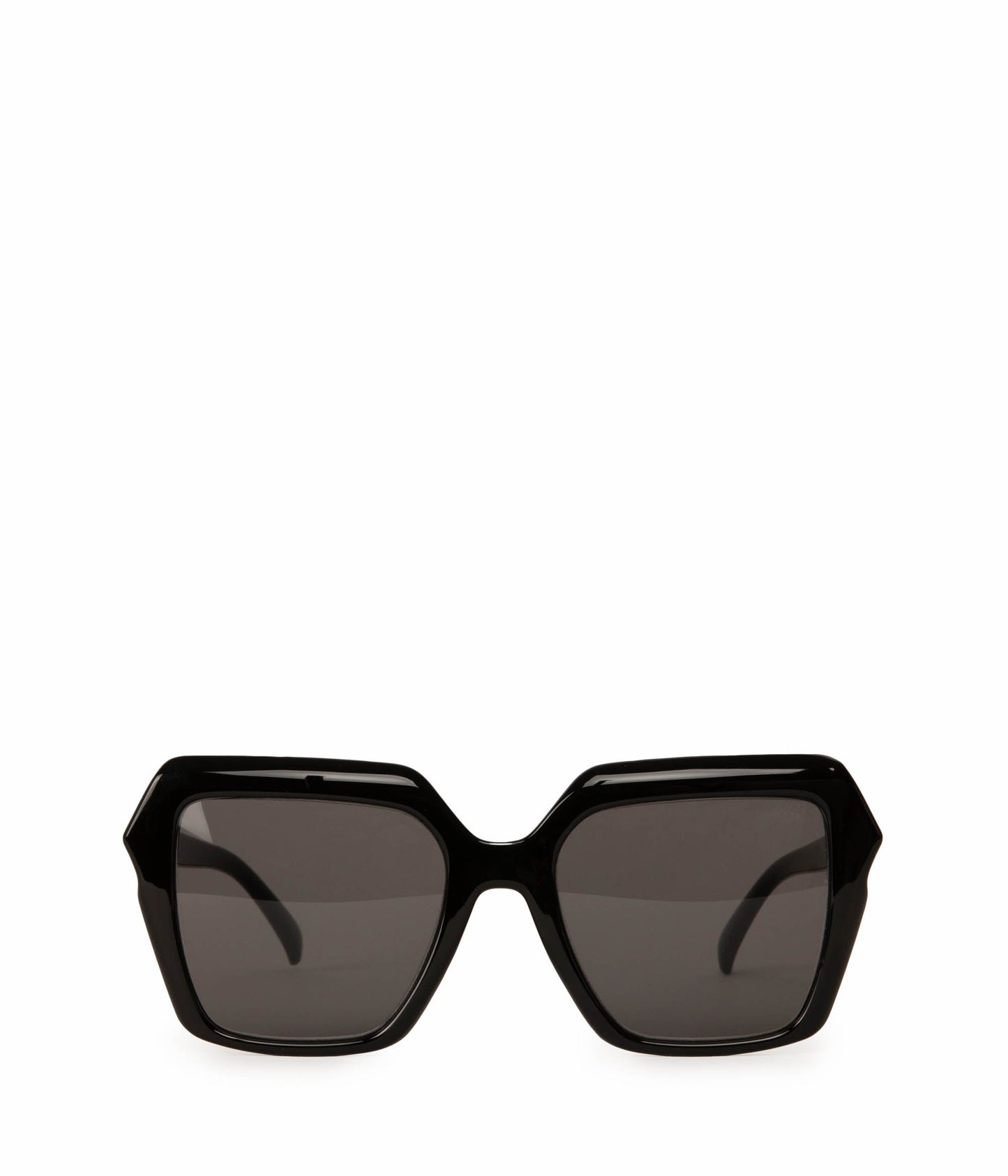 LOIS-2 Recycled Square Sunglasses | Color: Black, Grey - variant::black