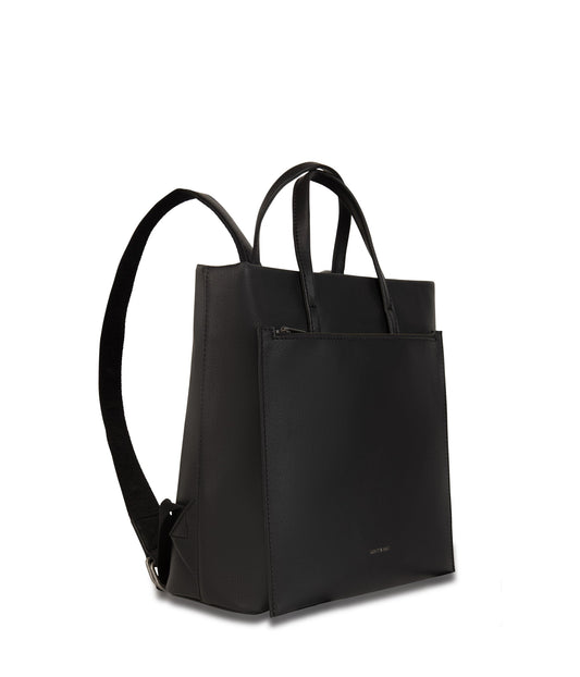 MILAN Vegan Backpack - Arbor | Color: Black - variant::black