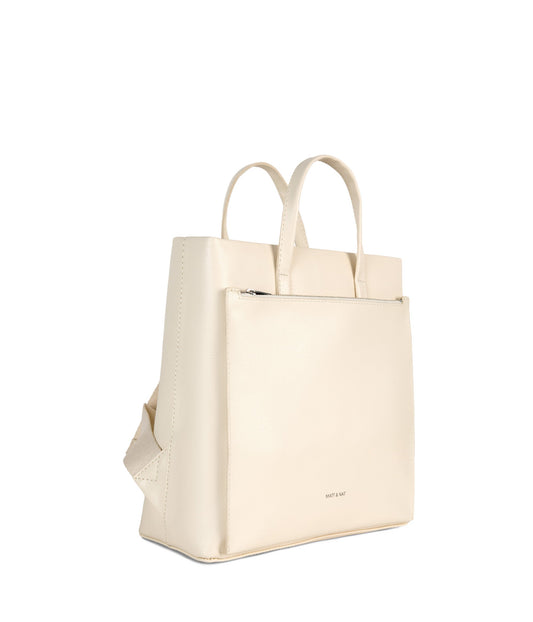 MILAN Vegan Backpack - Arbor | Color: White, Beige - variant::macadamia
