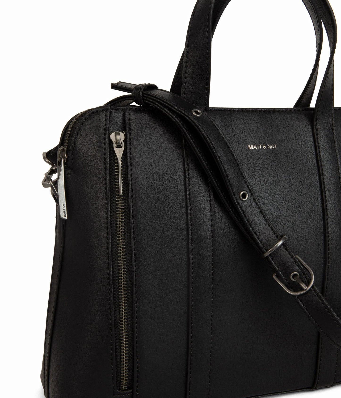 SONA Vegan Satchel - Arbor | Color: Black - variant::black