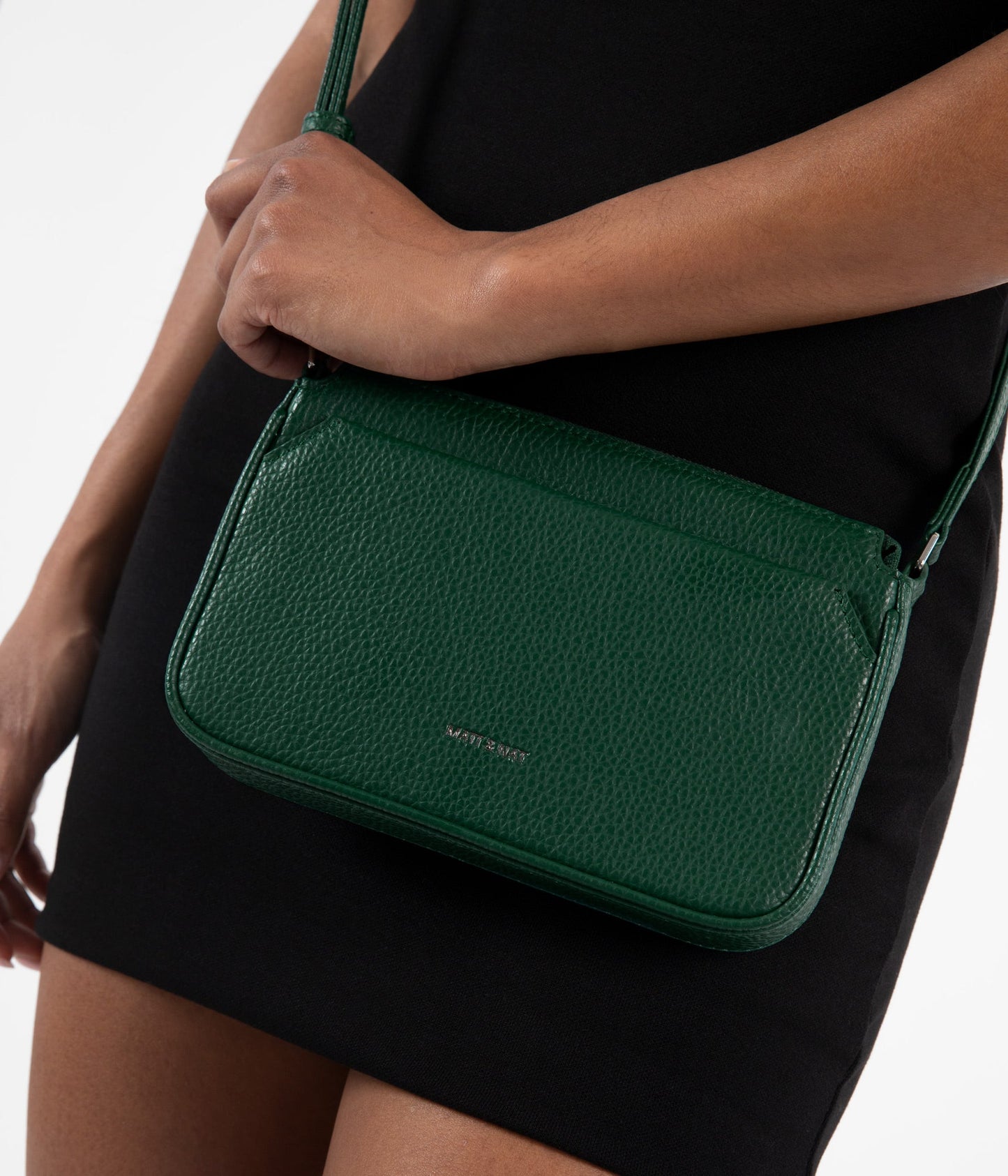 IVY Vegan Crossbody Bag - Purity | Color: Green - variant::empress