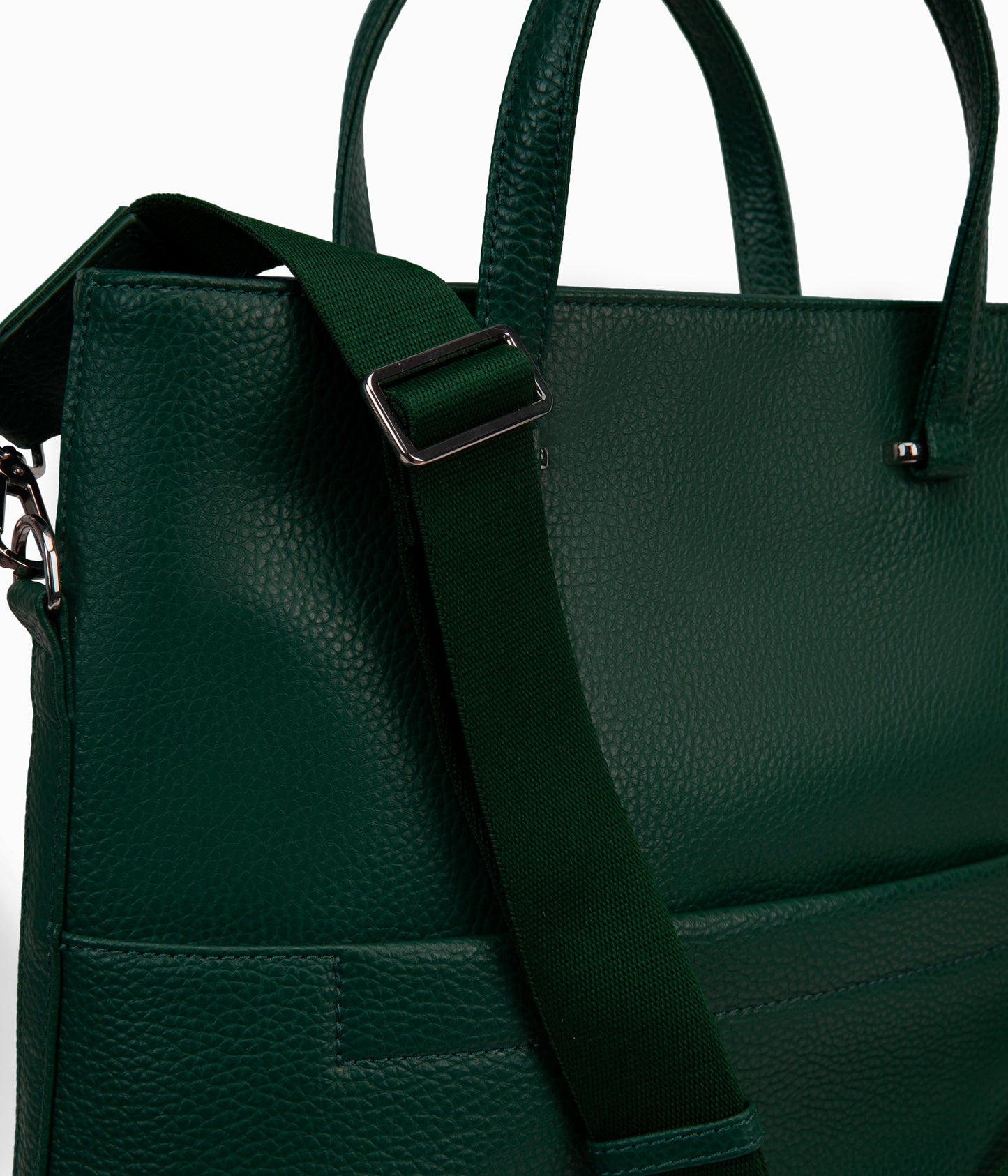 LENNIE Vegan Tote Bag - Purity | Color: Green - variant::empress